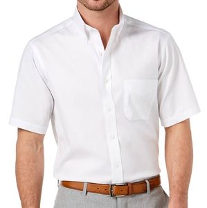 Club Room Regular Fit Short Shirt Size Large